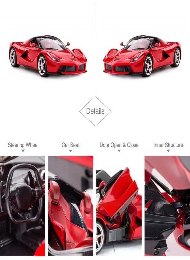 براند كونكور سيارة رياضية قابلة لإعادة الشحن تعمل بجهاز تحكم عن بعد من ماركة كونكر، مزودة بأبواب قابلة للفتح وأضواء LED للأطفال، سيارة رياضية فائقة السرعة للأطفال، لعبة تحكم عن بعد كبيرة الحجم للأطفال من 3 إلى 10 سنوات (سيارة فيراري حمراء تعمل بجهاز تحكم عن بعد). - Image 3